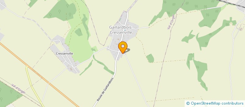 localisation de l'entreprise MONSIEUR JEROME CORNAIRE  VAL D'ORGER