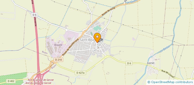 localisation de l'entreprise MONSIEUR JEROME CORNET à SAINT-BEAUZIRE