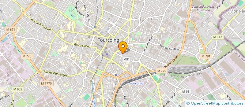 localisation de l'entreprise MONSIEUR JEROME CORNILLE à TOURCOING