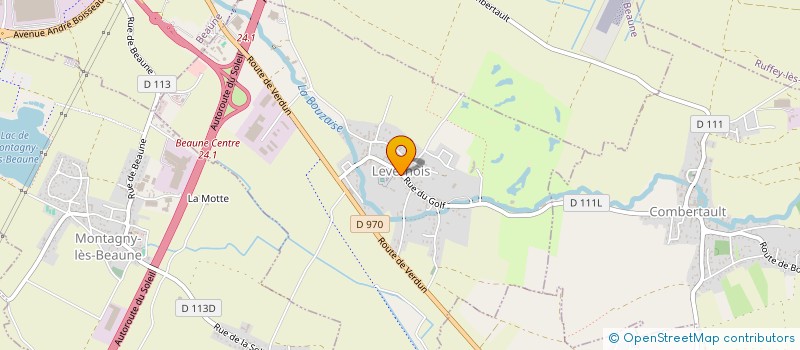 localisation de l'entreprise MONSIEUR JEROME CORNUET  LEVERNOIS