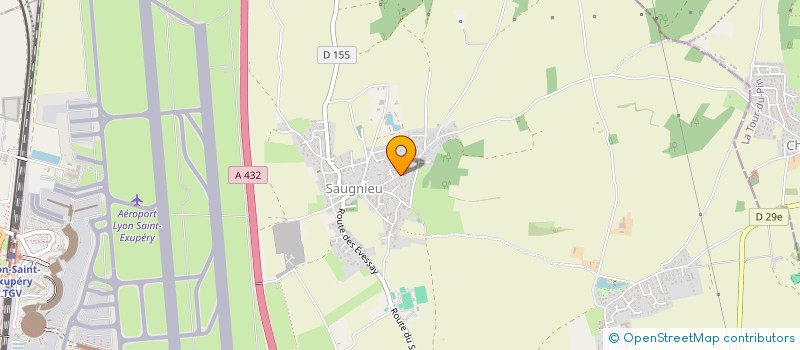 localisation de l'entreprise MONSIEUR JEROME CORRADO  COLOMBIER-SAUGNIEU