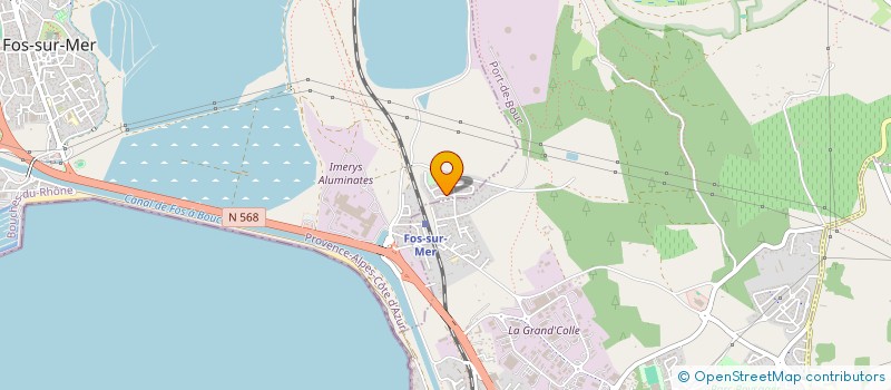 localisation de l'entreprise MONSIEUR JEROME CORRAO  FOS-SUR-MER