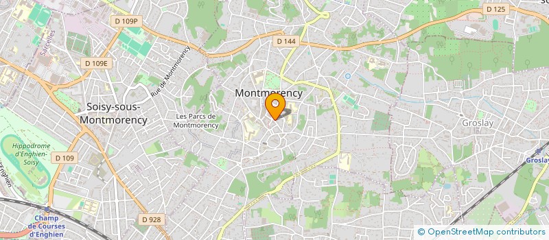 localisation de l'entreprise MONSIEUR JEROME CORREAS  MONTMORENCY