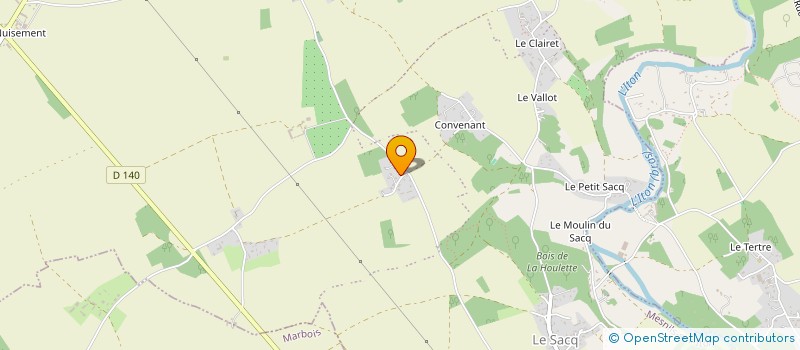 localisation de l'entreprise MONSIEUR JEROME CORRETTE à MESNILS-SUR-ITON