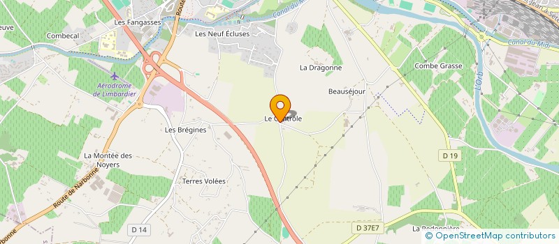 localisation de l'entreprise MONSIEUR JEROME COSENTINO  BEZIERS