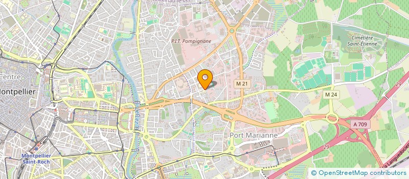 localisation de l'entreprise MONSIEUR JEROME COSTA à MONTPELLIER