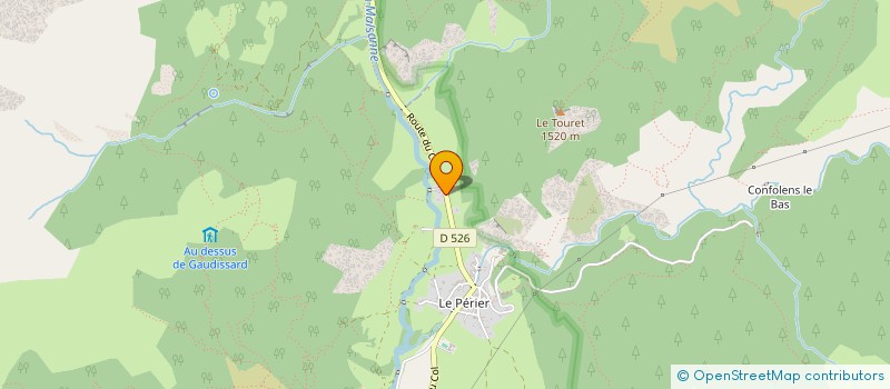 localisation de l'entreprise MONSIEUR JEROME COTTE  CHANTEPERIER