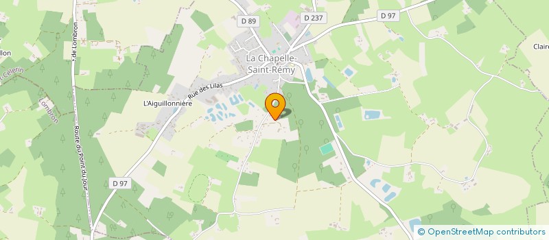 localisation de l'entreprise MONSIEUR JEROME COTTEREAU  LA CHAPELLE-SAINT-REMY