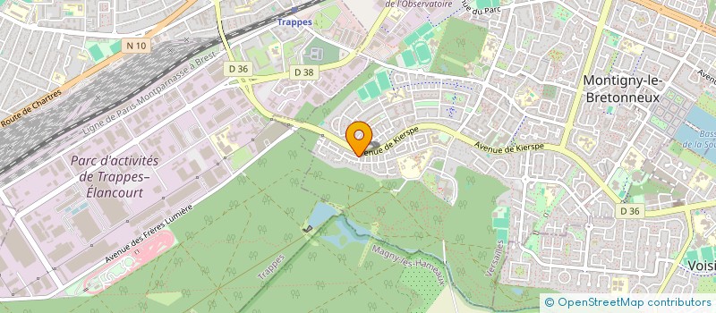 localisation de l'entreprise MONSIEUR JEROME COUDANNE  MONTIGNY-LE-BRETONNEUX