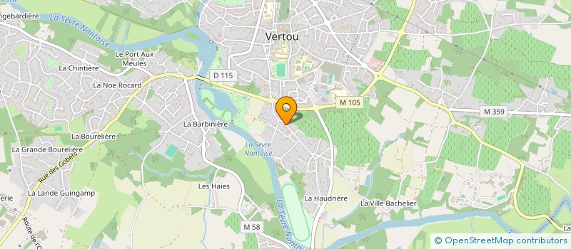 localisation de l'entreprise MONSIEUR JEROME COURTEL à VERTOU