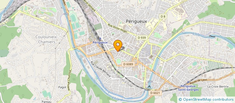 localisation de l'entreprise MONSIEUR JEROME COUTAREL  PERIGUEUX