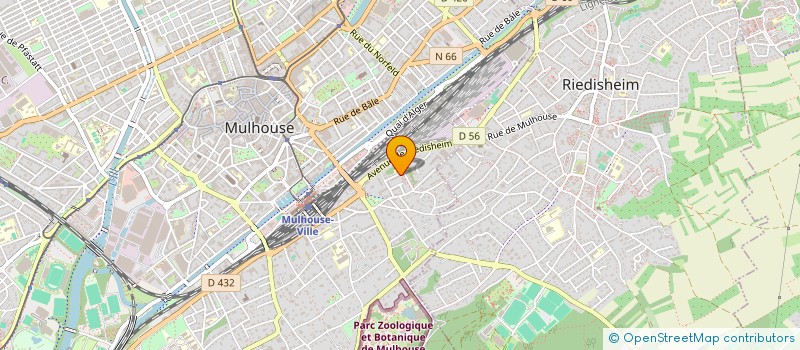 localisation de l'entreprise MONSIEUR JEROME COUTURIER  HABSHEIM