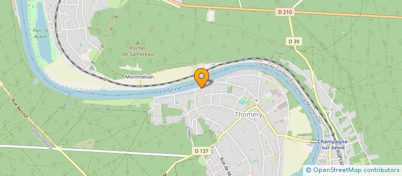 localisation de l'entreprise MONSIEUR JEROME COUTURIER  CUREMONTE