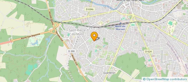 localisation de l'entreprise MONSIEUR JEROME COUVREUR  SAINT-PIERRE-DU-MONT