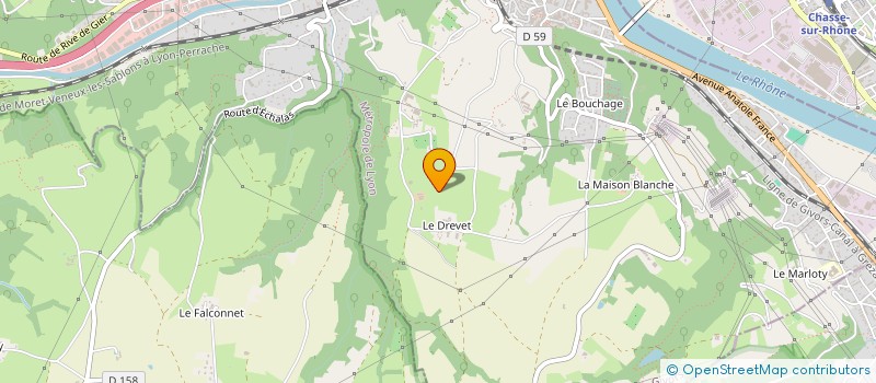 localisation de l'entreprise MONSIEUR JEROME CRAPON  GIVORS