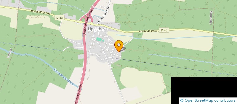 localisation de l'entreprise MONSIEUR JEROME CREMILLE  LIPOSTHEY