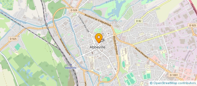 localisation de l'entreprise MONSIEUR JEROME CREPIN  ABBEVILLE