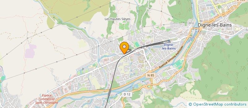 localisation de l'entreprise MONSIEUR JEROME CREPON à DIGNE-LES-BAINS