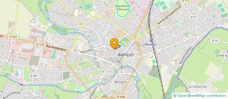 localisation de l'entreprise MONSIEUR JEROME CRISON à ALENCON