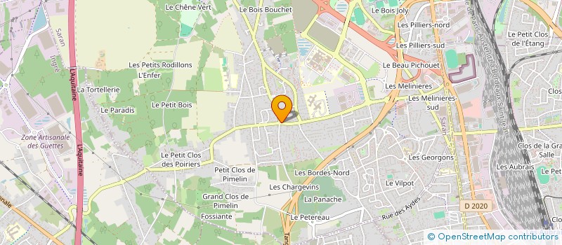localisation de l'entreprise MONSIEUR JEROME CROIX à SARAN