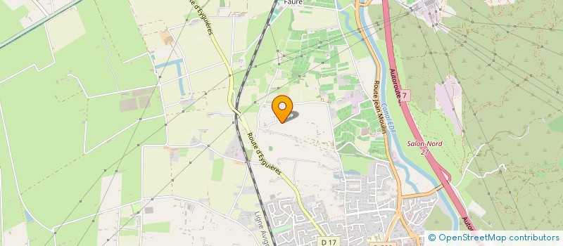 localisation de l'entreprise MONSIEUR JEROME CROUZET  SALON-DE-PROVENCE