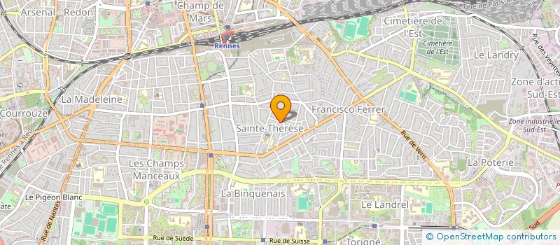 localisation de l'entreprise MONSIEUR JEROME CRUBLE  RENNES