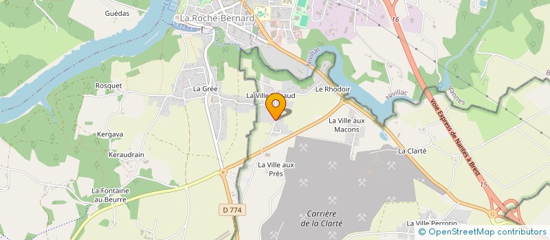localisation de l'entreprise MONSIEUR JEROME CRUSSON à HERBIGNAC