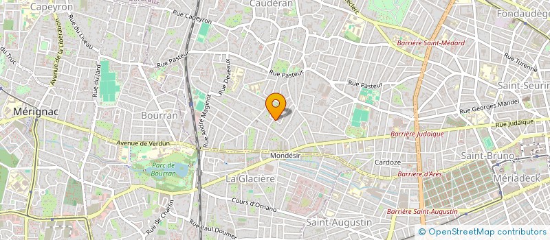 localisation de l'entreprise MONSIEUR JEROME CZUNYI à BORDEAUX