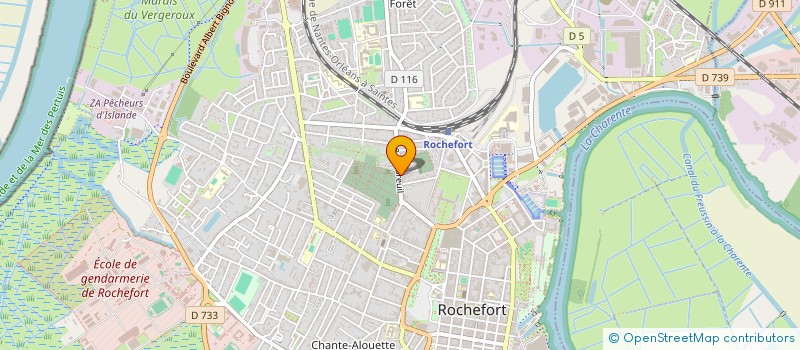 localisation de l'entreprise MONSIEUR JEROME D INCAN  ROCHEFORT