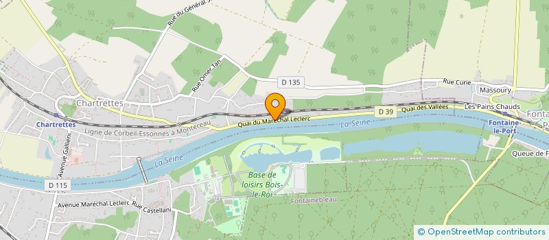 localisation de l'entreprise MONSIEUR JEROME DA COSTA  CHARTRETTES