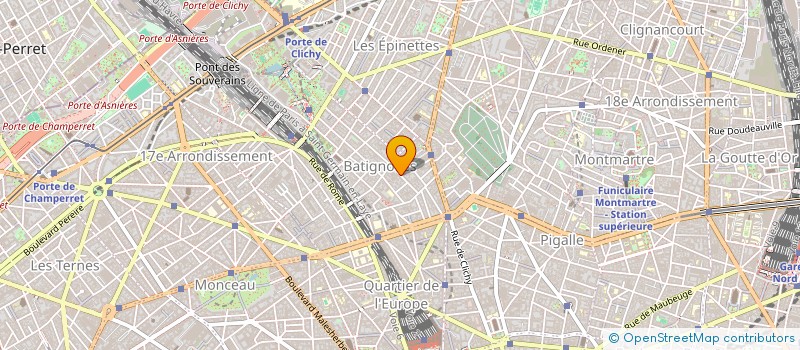 localisation de l'entreprise MONSIEUR JEROME DA SILVA à PARIS