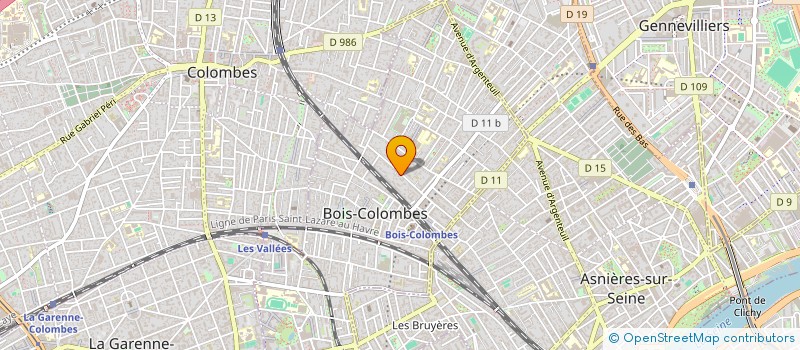 localisation de l'entreprise MONSIEUR JEROME DAGES à BOIS-COLOMBES