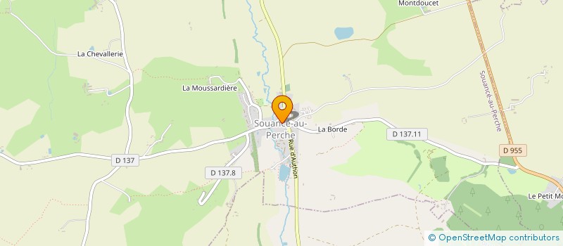 localisation de l'entreprise MONSIEUR JEROME DAGRON à SOUANCE-AU-PERCHE