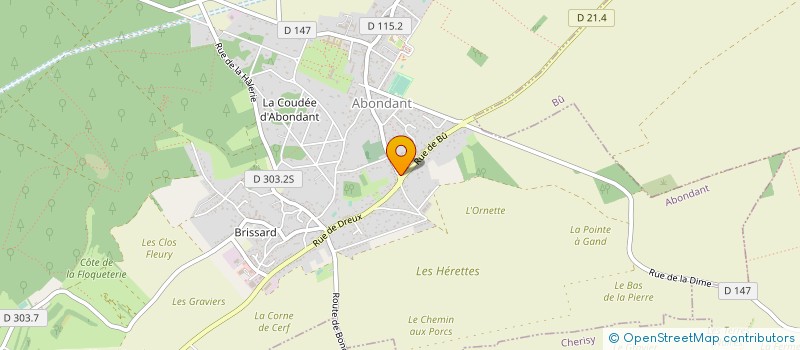localisation de l'entreprise MONSIEUR JEROME DAIGREMONT à ABONDANT