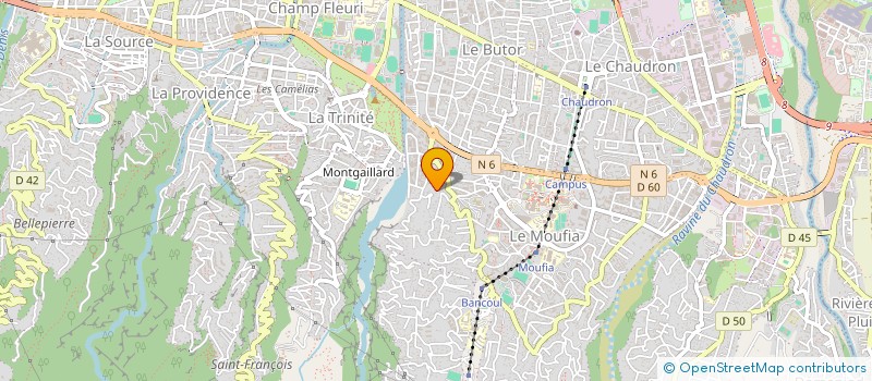 localisation de l'entreprise MONSIEUR JEROME DAMAZIE à SAINT-DENIS