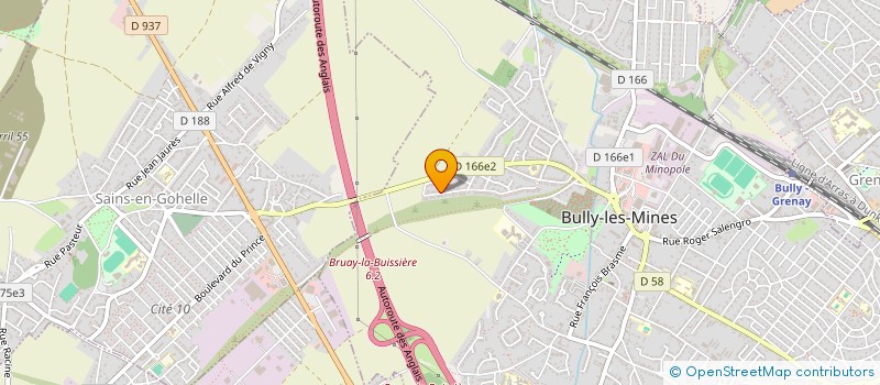 localisation de l'entreprise MONSIEUR JEROME DAMBRAIN  BULLY-LES-MINES