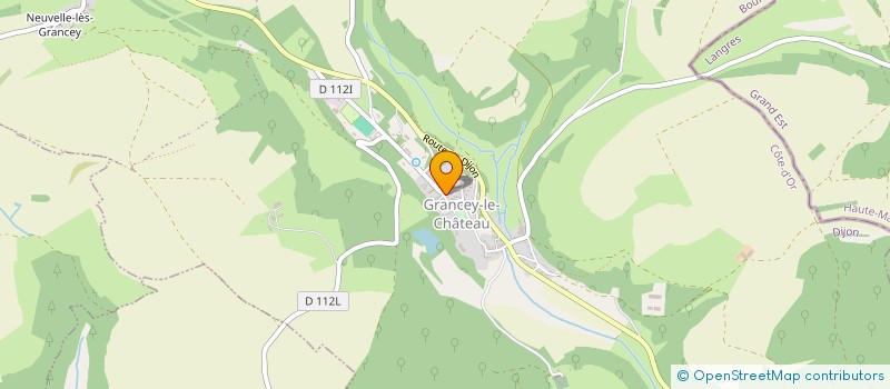 localisation de l'entreprise MONSIEUR JEROME DAMERVALLE  GRANCEY-LE-CHATEAU-NEUVELLE