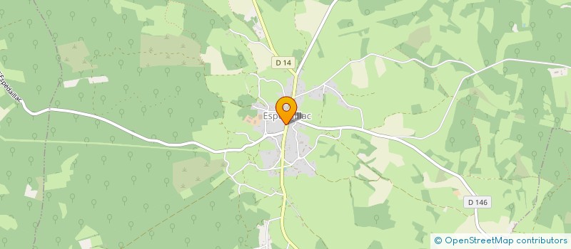 localisation de l'entreprise MONSIEUR JEROME DAMPEYROUX  FLAUJAC-GARE