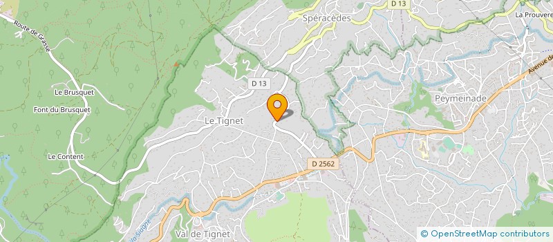 localisation de l'entreprise MONSIEUR JEROME DANCETTE à GRASSE