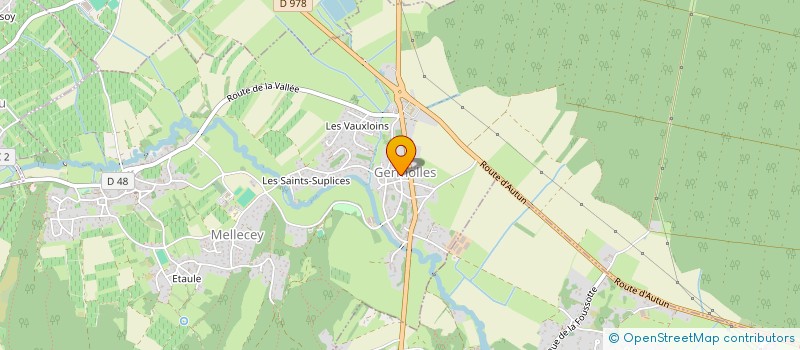 localisation de l'entreprise MONSIEUR JEROME DANGMANN à MELLECEY