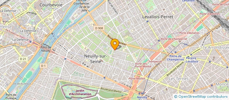 localisation de l'entreprise MONSIEUR JEROME DAUBIAN DELISLE à NEUILLY-SUR-SEINE
