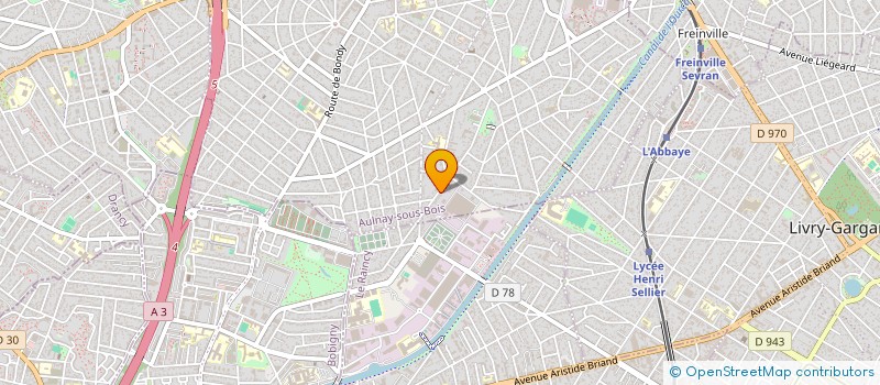 localisation de l'entreprise MONSIEUR JEROME DAUDE  AULNAY-SOUS-BOIS