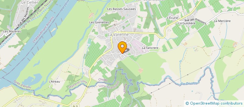 localisation de l'entreprise MONSIEUR JEROME DAYCARD à OREE-D'ANJOU