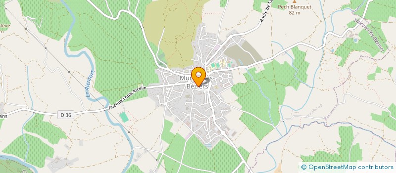 localisation de l'entreprise MONSIEUR JEROME DE ALMEIDA LOPES à MURVIEL-LES-BEZIERS