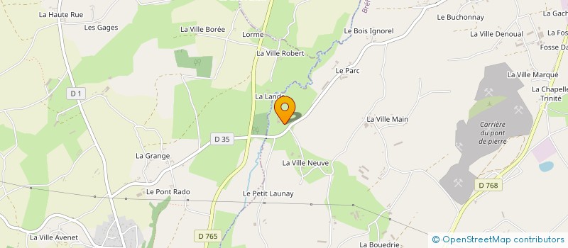 localisation de l'entreprise MONSIEUR JEROME DE GOYON à BREHAND