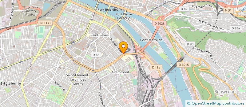 localisation de l'entreprise MONSIEUR JEROME DE LACROIX-HERPIN à ROUEN