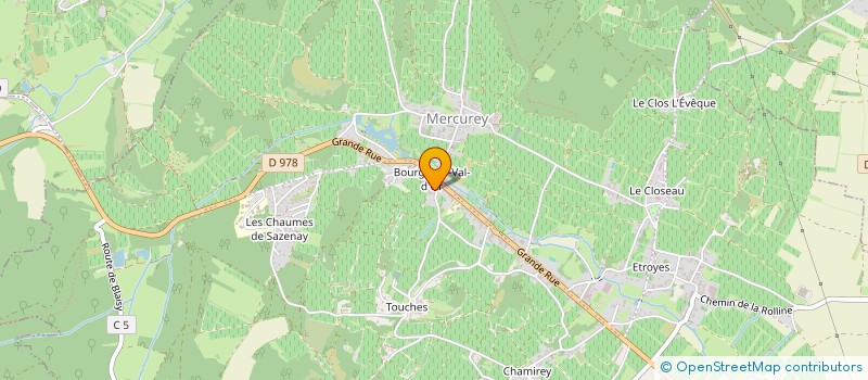 localisation de l'entreprise MONSIEUR JEROME DE LAPELIN à MERCUREY