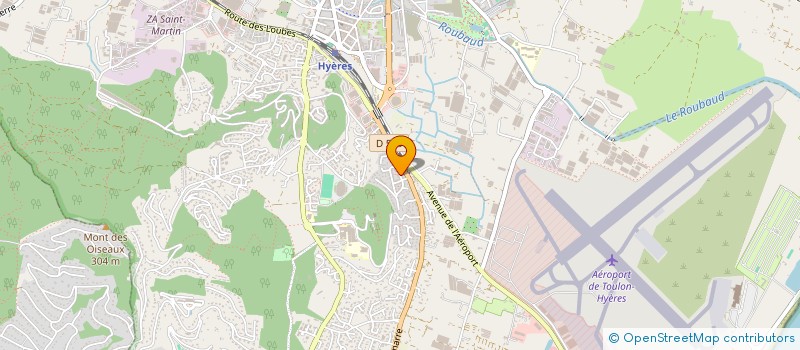 localisation de l'entreprise MONSIEUR JEROME DE MARCH à HYERES