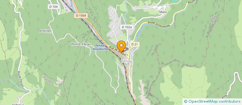 localisation de l'entreprise MONSIEUR JEROME DEBAR  TENAY