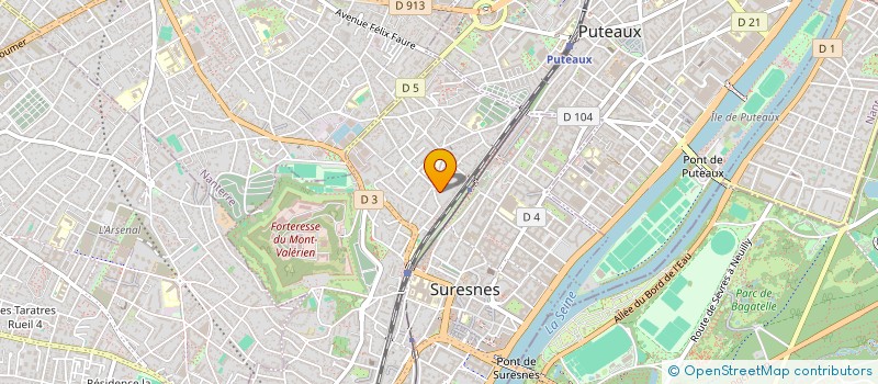 localisation de l'entreprise MONSIEUR JEROME DEDINA à SURESNES